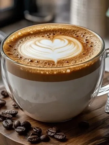 Steaming mug of spiced coffee on a white kitchen counter — Easy Coffee Loophole Recipe