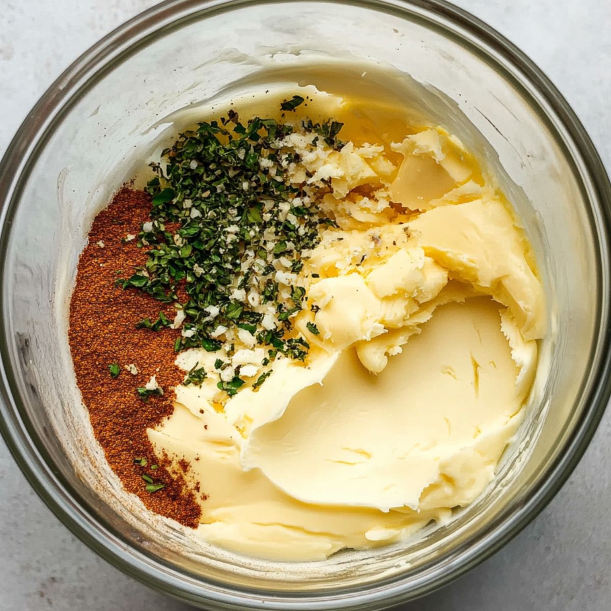 Add dry seasonings to finish your cowboy butter recipe