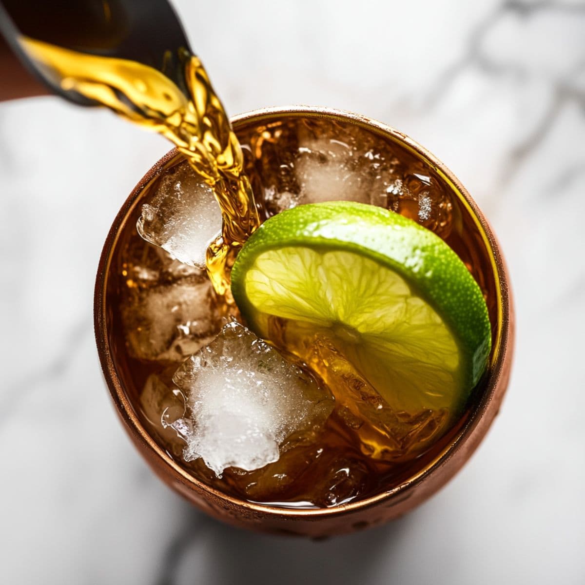 add the good stuff to your kentucky mule recipe
