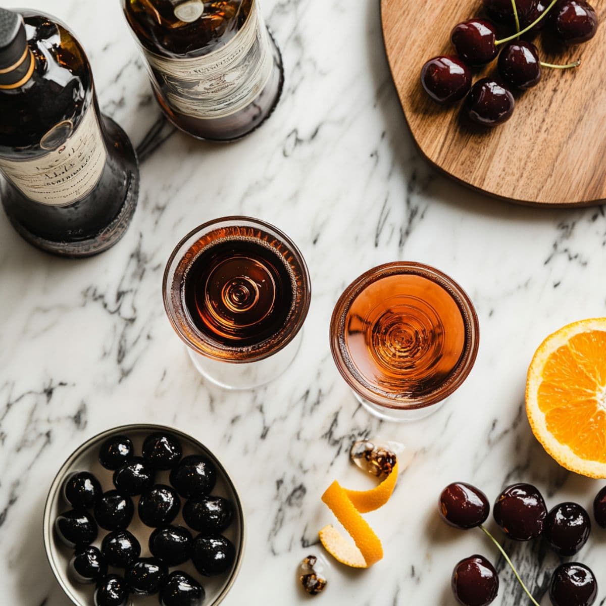 black manhattan recipe optional ingredients