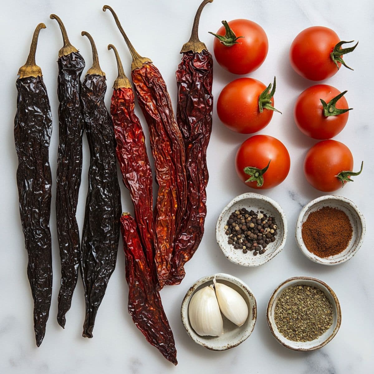 chile sauce for birria tacos recipe made with guajillo, ancho, and chipotle