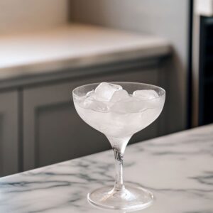chilling glass for black manhattan recipe