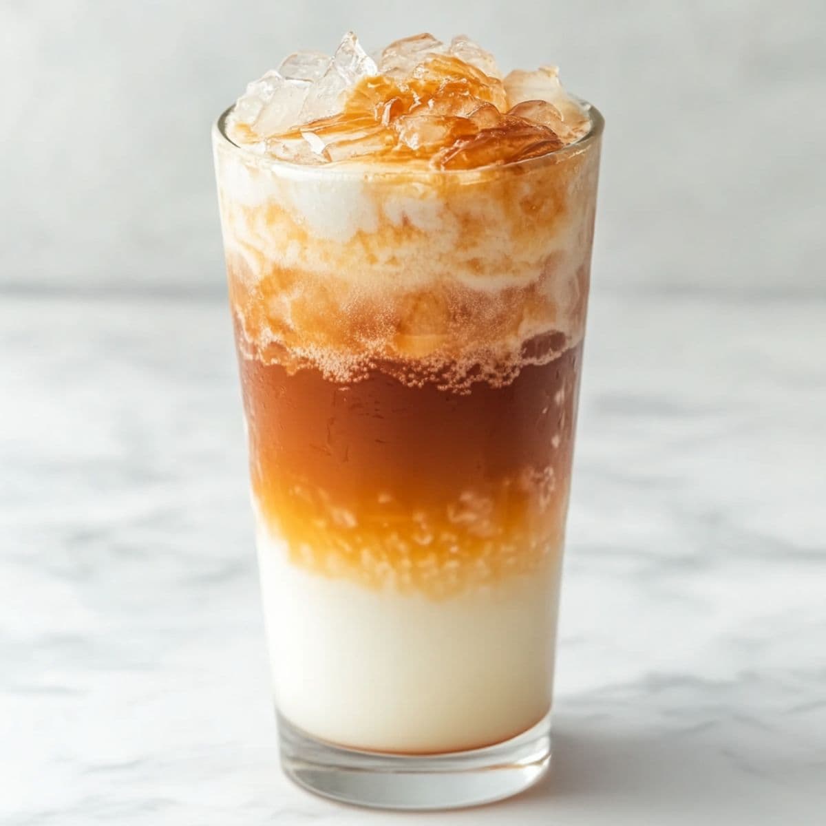 serving the thai iced tea recipe just right with ice and milk