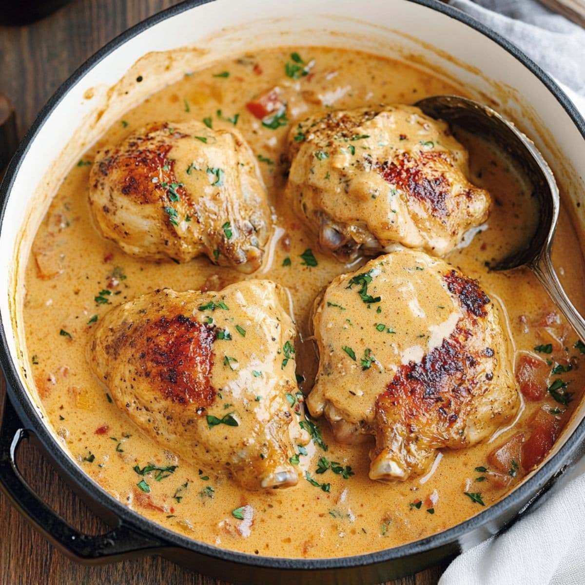 smothered chicken recipe