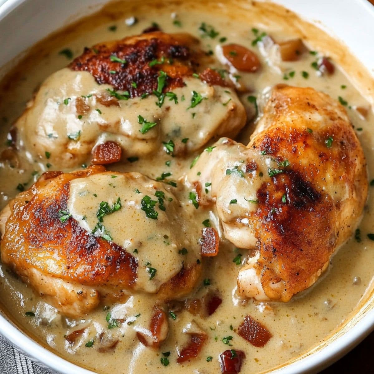 why families love this smothered chicken recipe