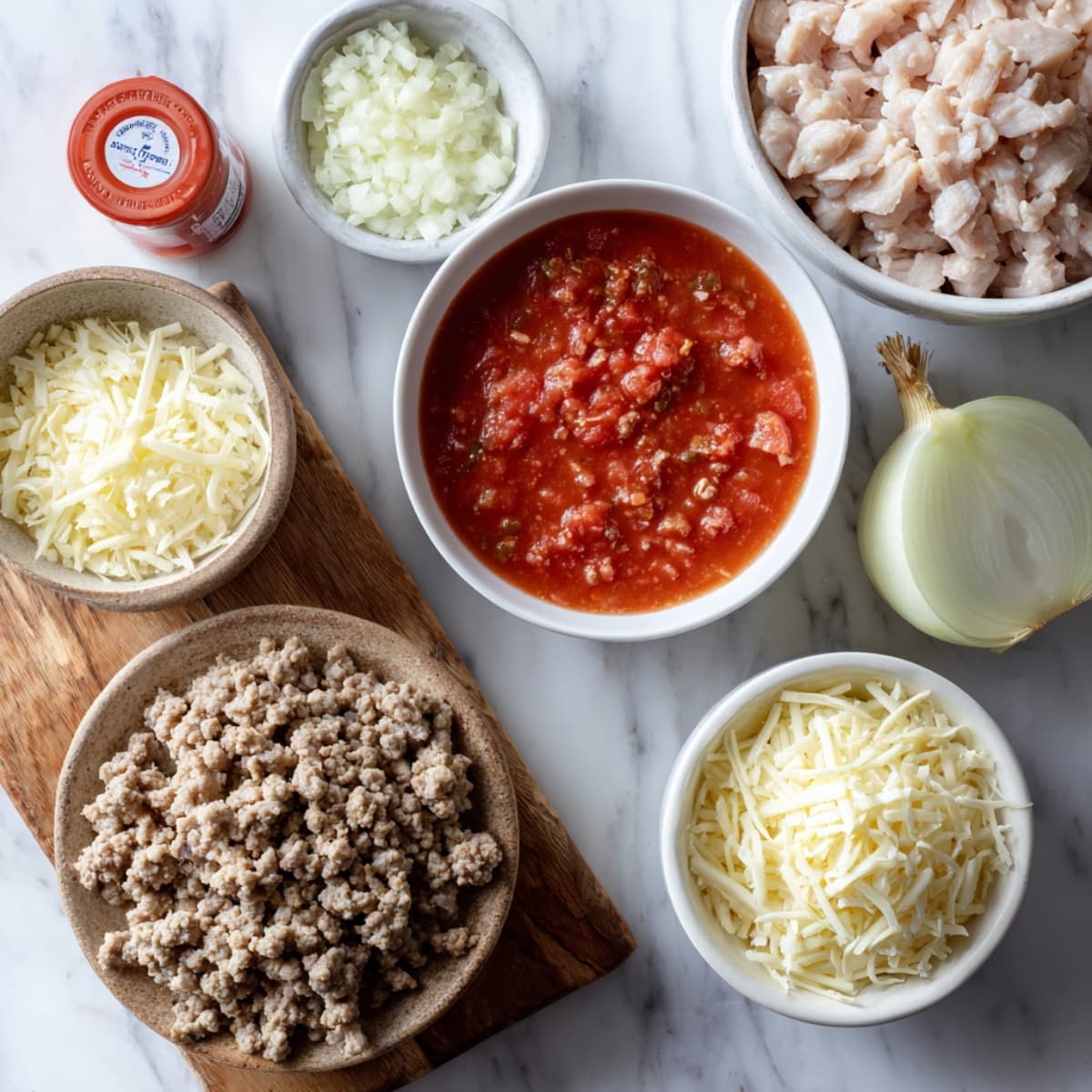 main ingredients for lasagna soup recipe