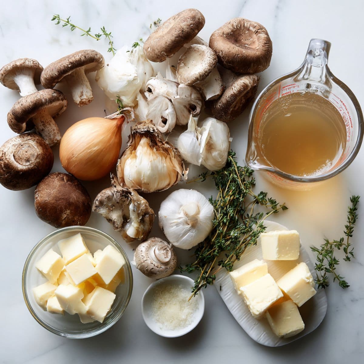 mushroom soup recipe ingredients