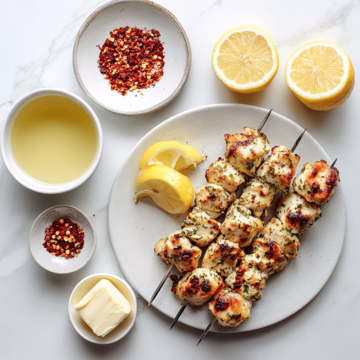 ranch garlic parmesan chicken skewers optional extras