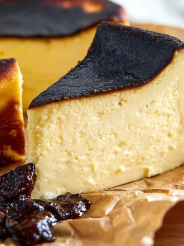 basque burnt cheesecake
