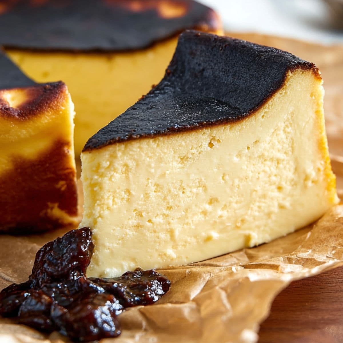 basque burnt cheesecake