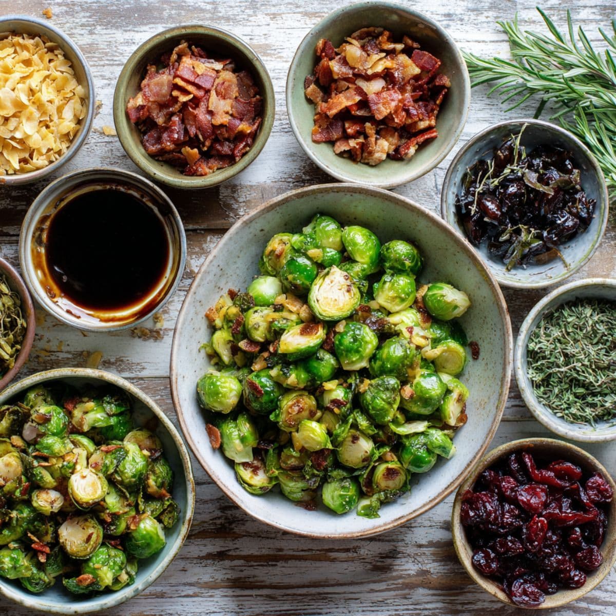 brussels sprout recipe mix-in options