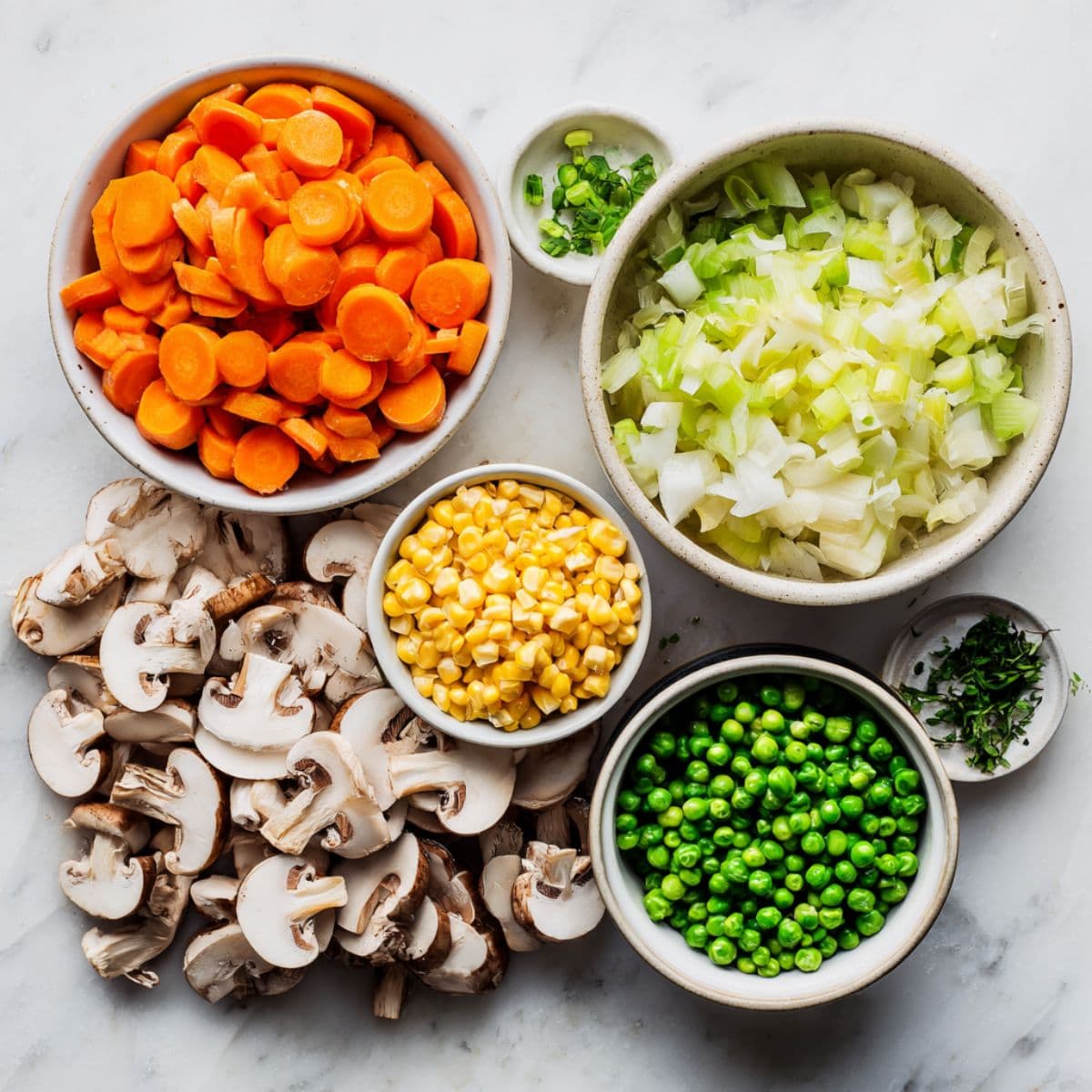chicken pot pie recipe vegetables
