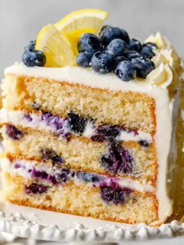 lemon blueberry cake