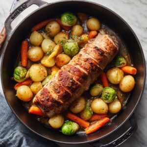 pork tenderloin recipe roasting step
