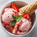 strawberry ice cream