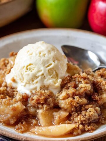 apple crumble