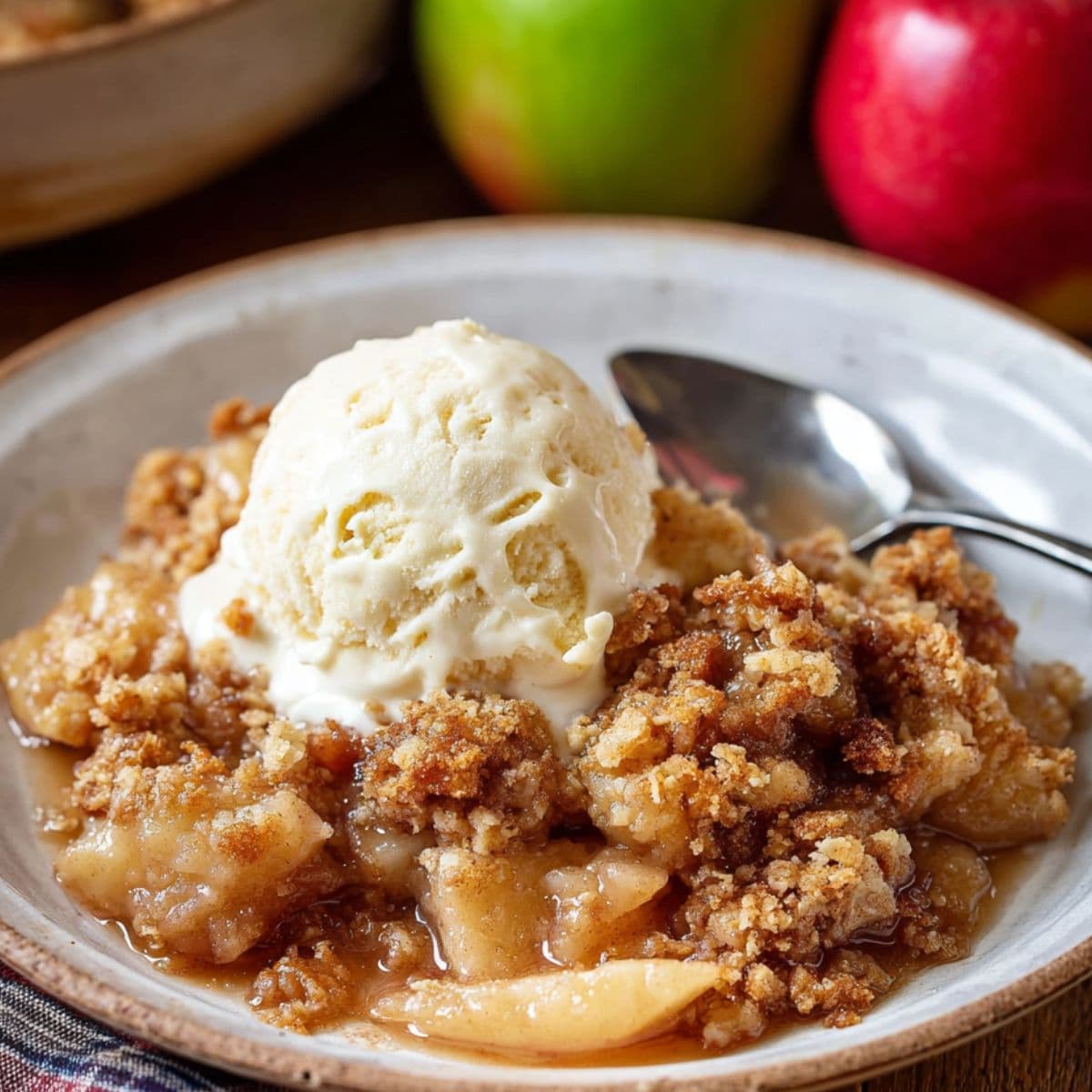 apple crumble