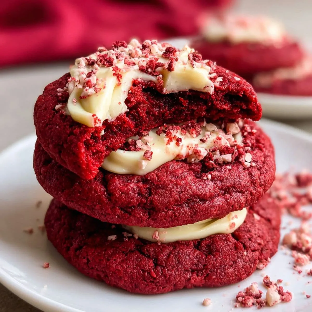 red velvet cookies