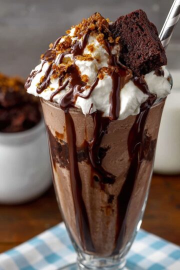 brownie milkshake