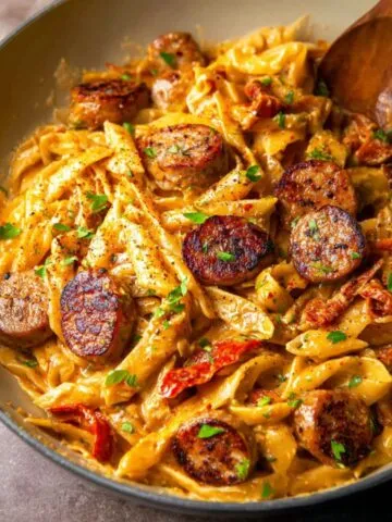 cajun sausage pasta
