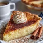cinnamon vanilla custard pie