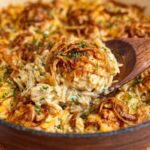 french onion chicken orzo casserole