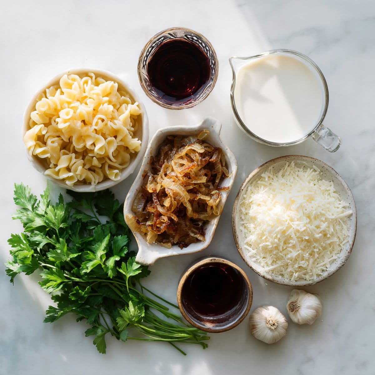 french onion pasta optional add-ins