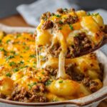 ground beef and potatoes casserole