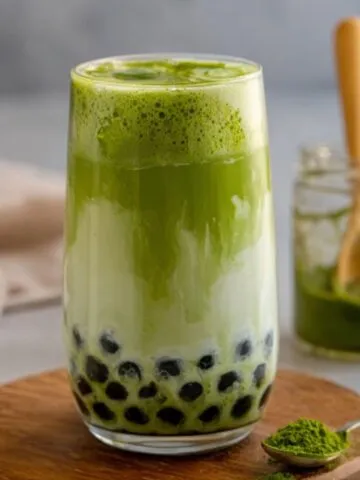 matcha bubble tea