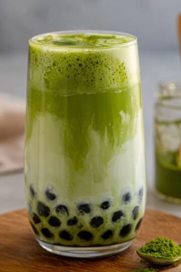 matcha bubble tea