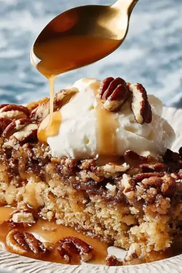 pecan pie dump cake