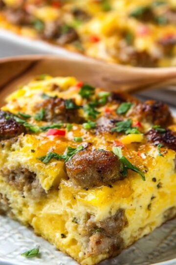 sausage and egg casserole