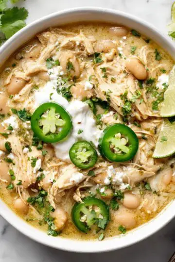 white chicken chili