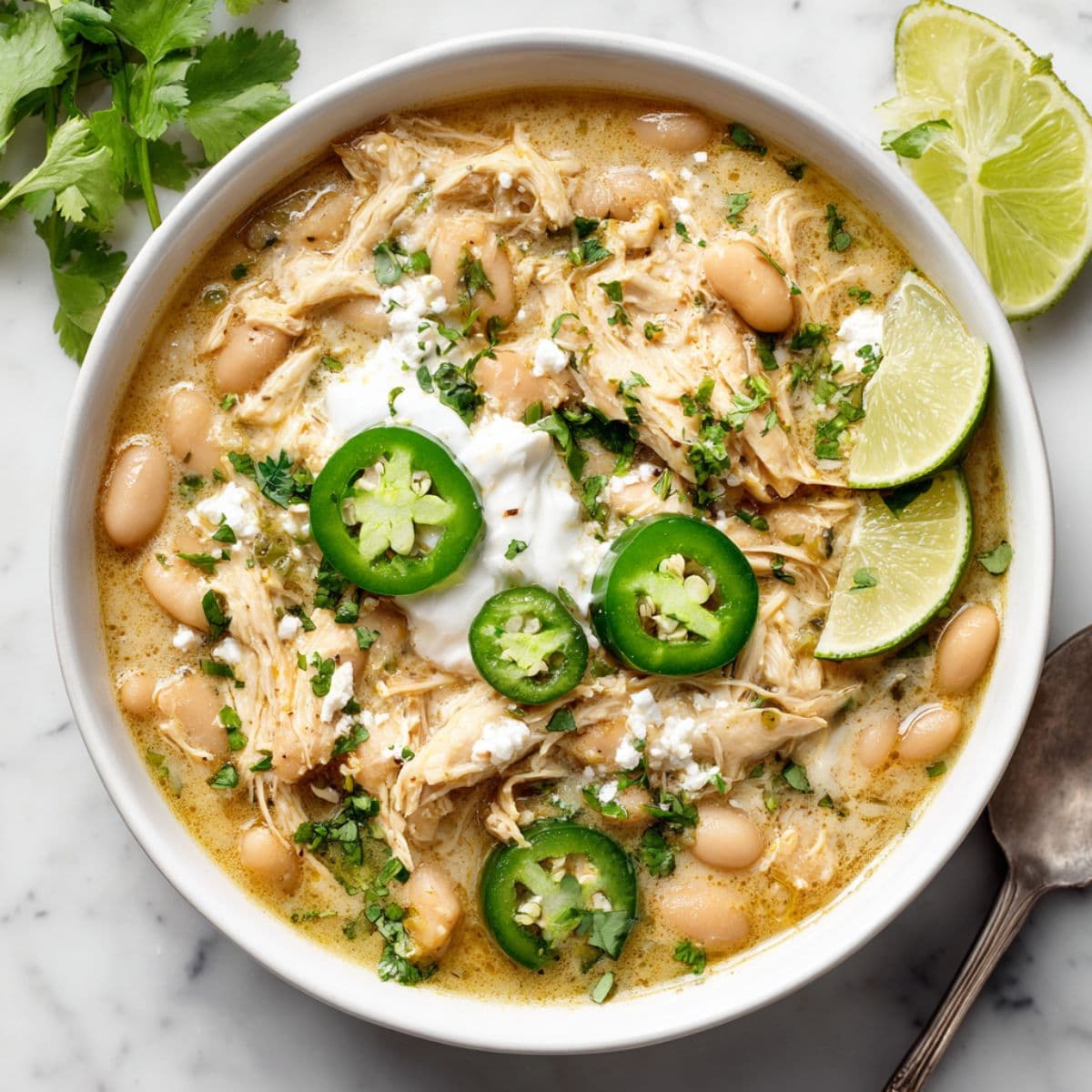 white chicken chili