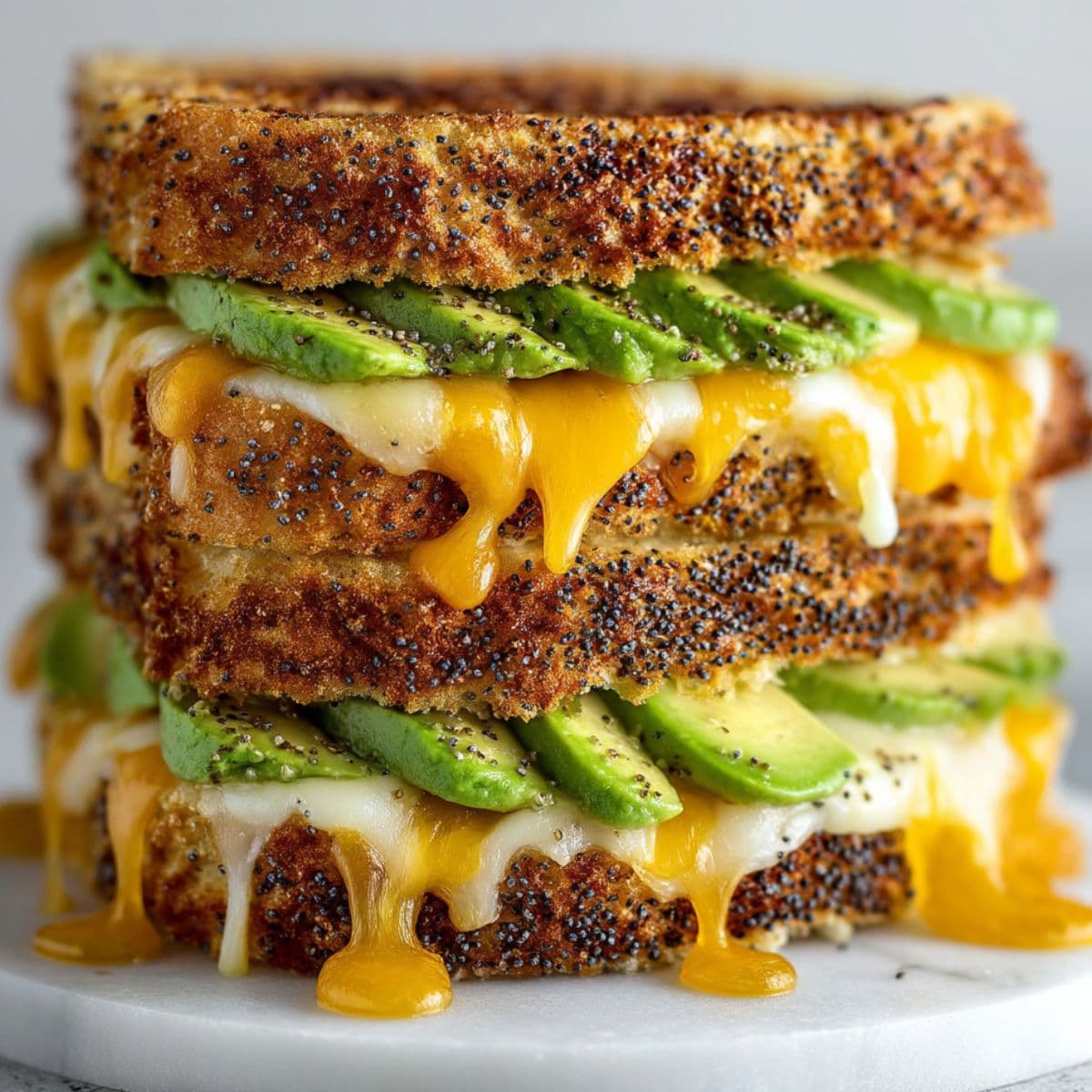 avocado grilled cheese