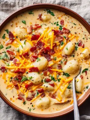 bacon cheddar gnocchi soup