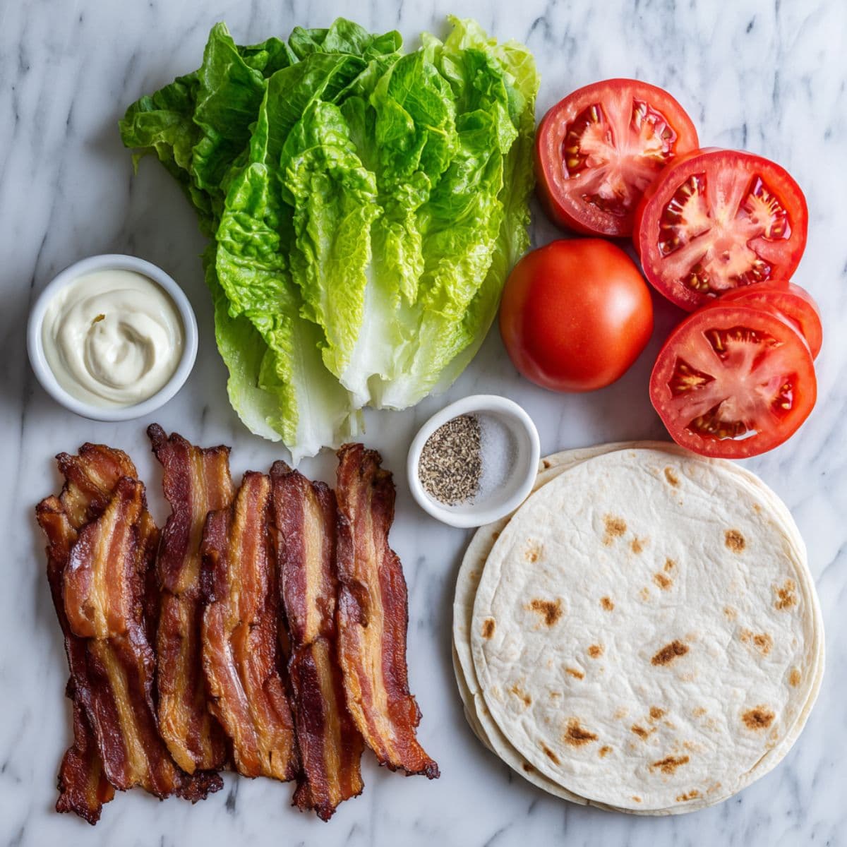 blt wrap ingredients
