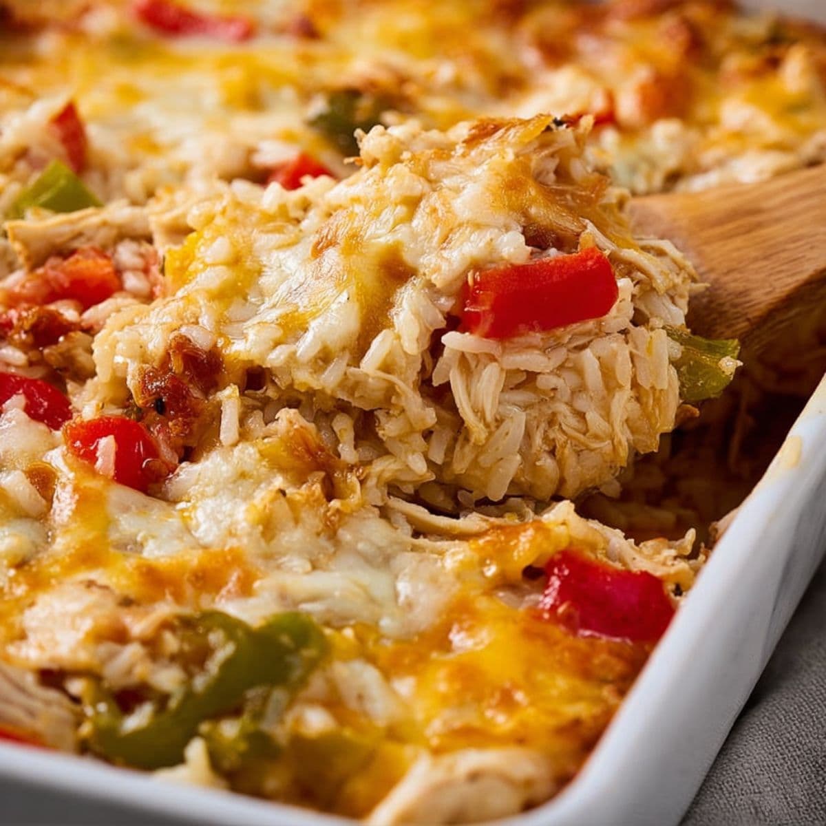 chicken fajita casserole
