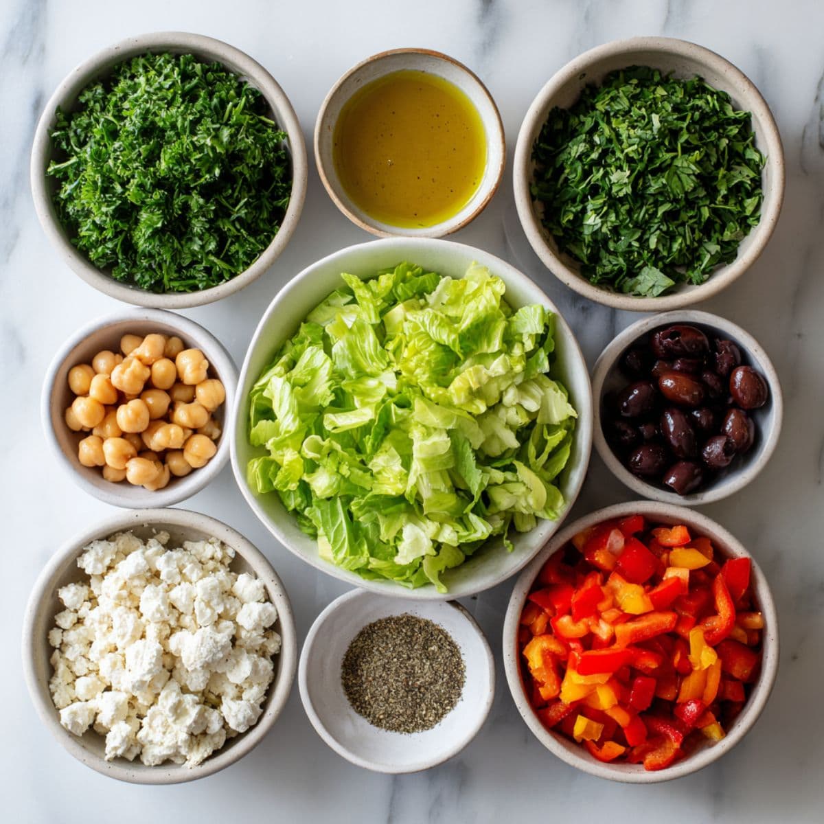 chickpea feta avocado salad optional add-ins