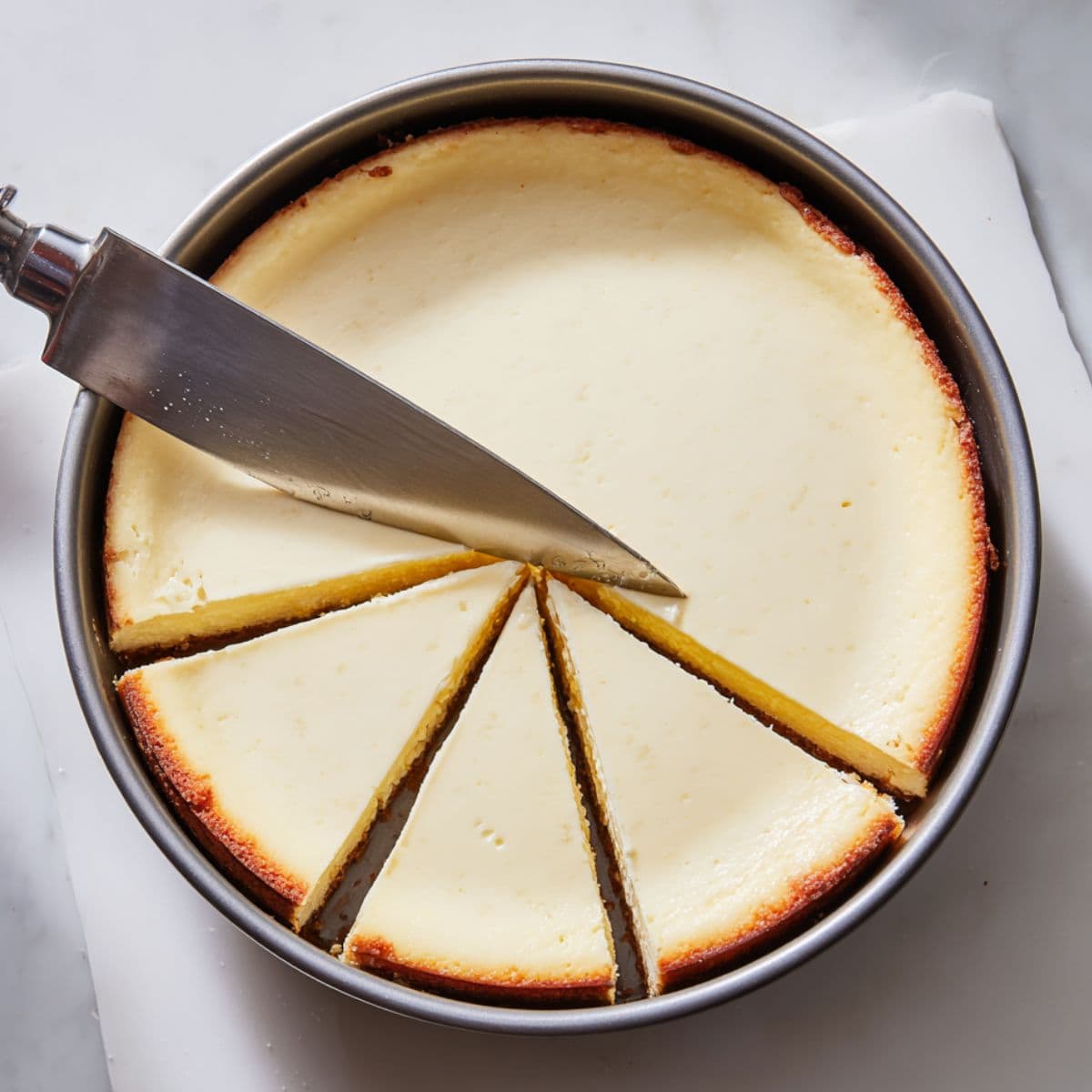 chilling authentic new york cheesecake