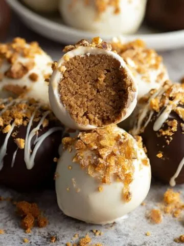 gingerbread truffles