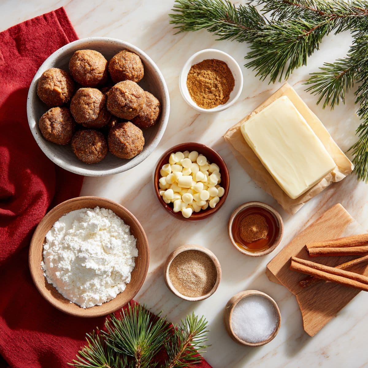 gingerbread truffles ingredients