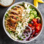 greek chicken bowls