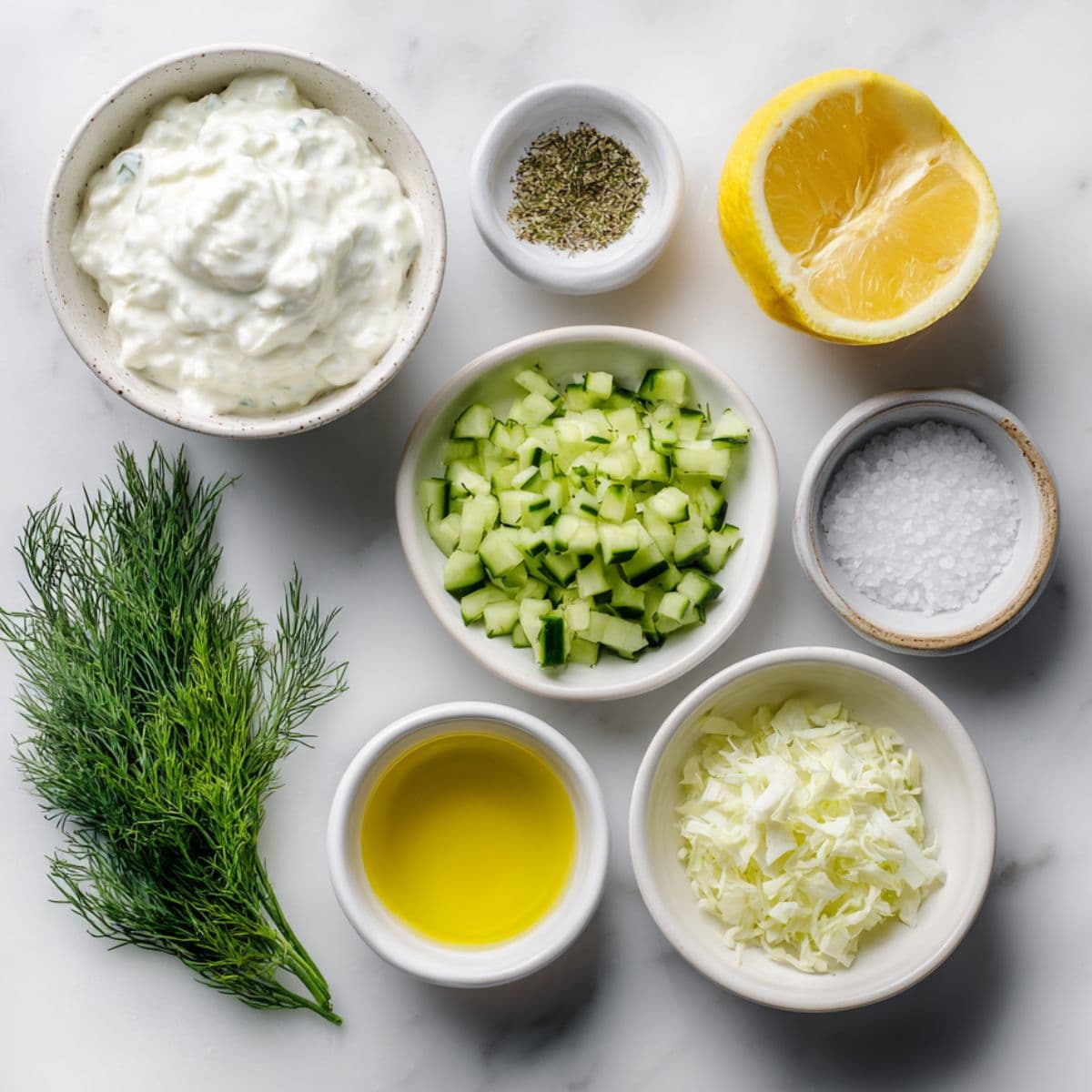 greek chicken bowls tzatziki sauce ingredients