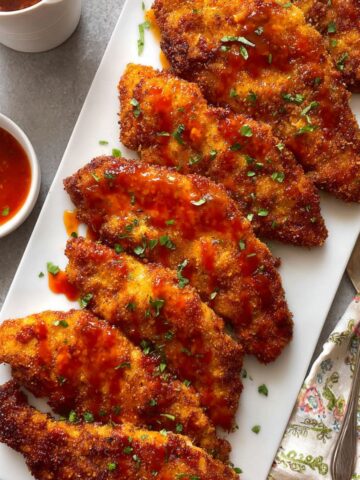 hot honey chicken cutlets