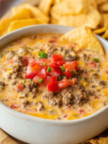 rotel dip with ground beef