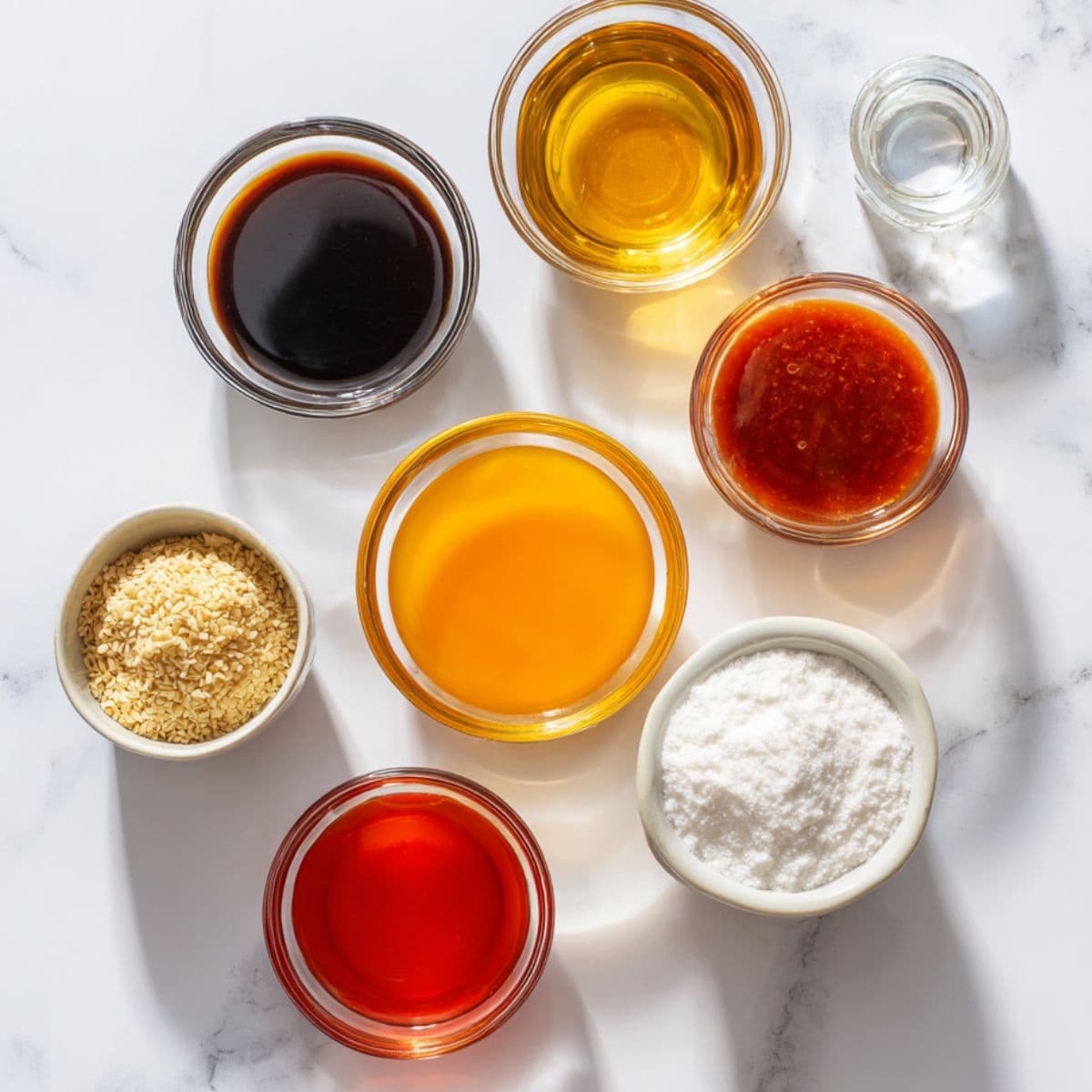 sticky chicken noodles sauce ingredients