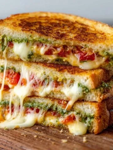 tomato pesto grilled cheese