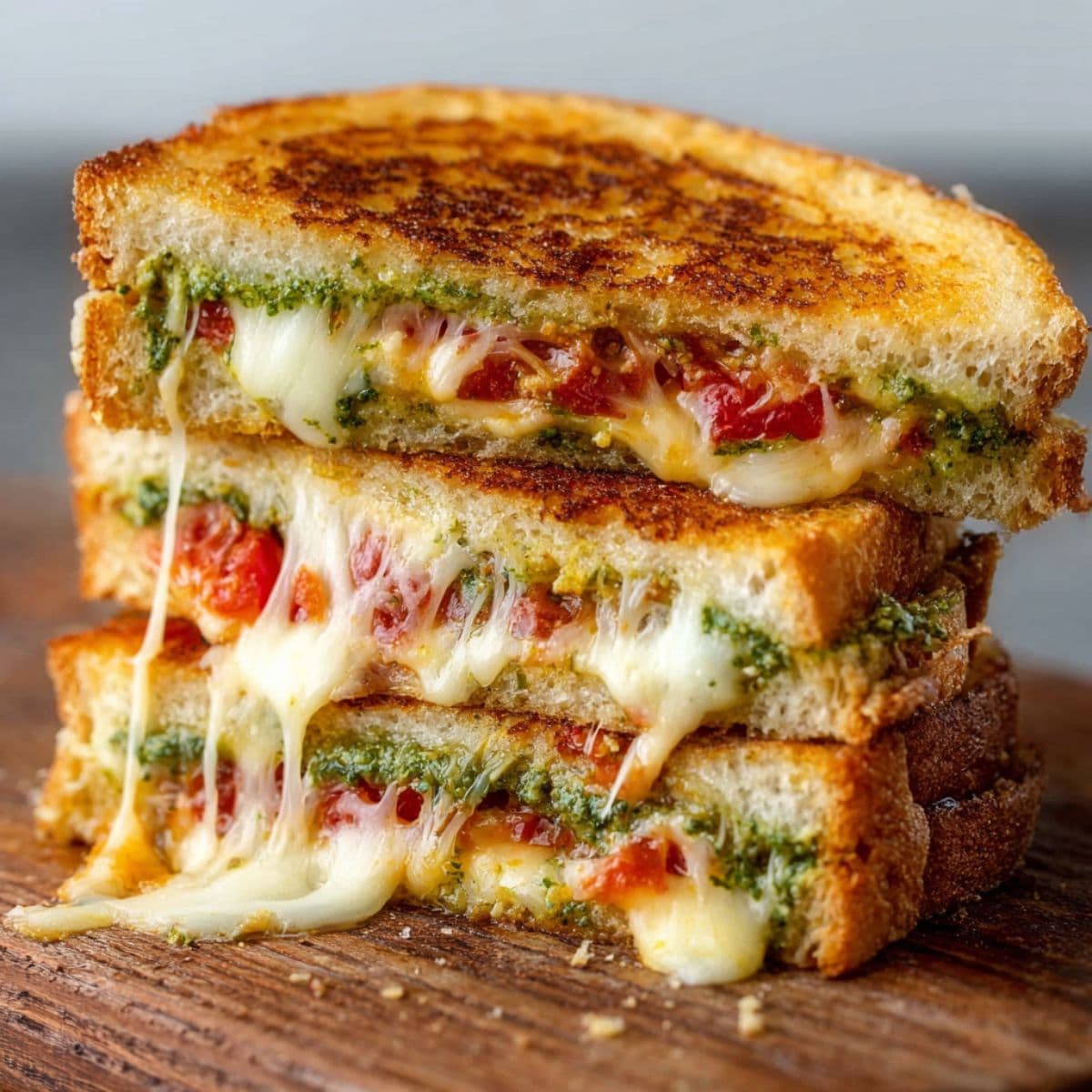 tomato pesto grilled cheese