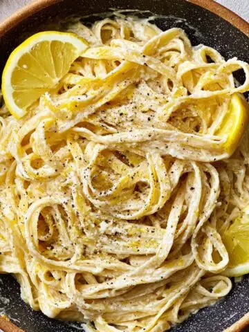 creamy lemon pasta